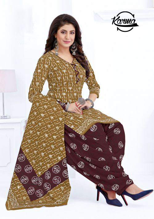 Patiyala Digital Printed Suit Set - KarmaOnline