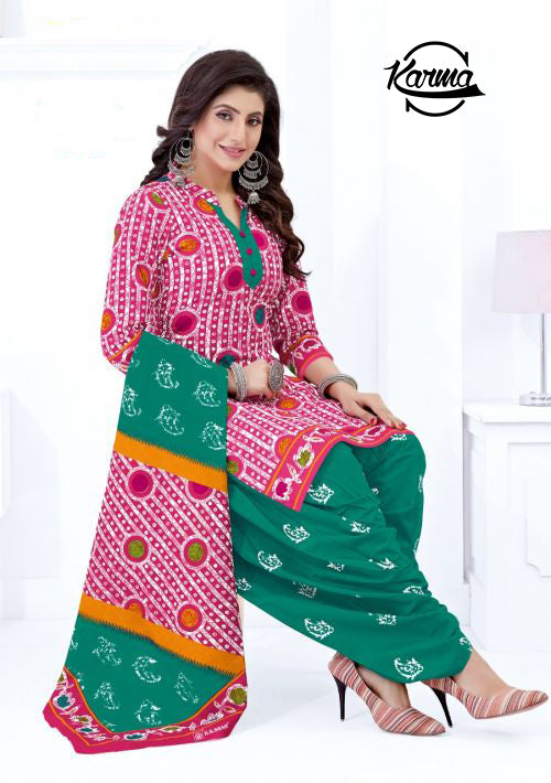 Patiyala Digital Printed Suit Set - KarmaOnline