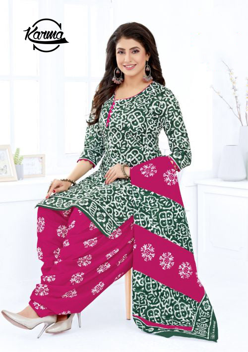 Patiyala Digital Printed Suit Set - KarmaOnline