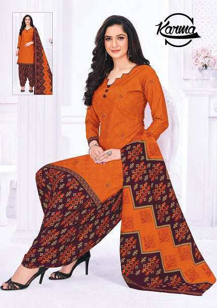 Patiyala Digital Kameez Shalwar Set - KarmaOnline