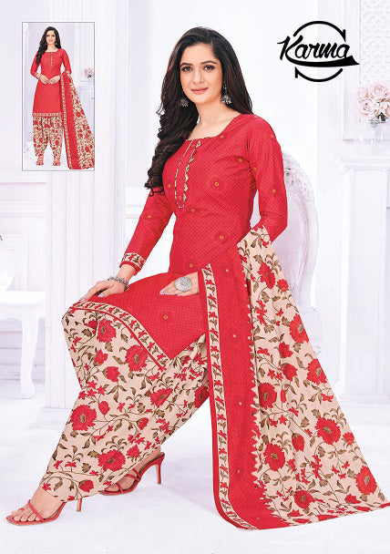 Patiyala Digital Kameez Shalwar Set - KarmaOnline