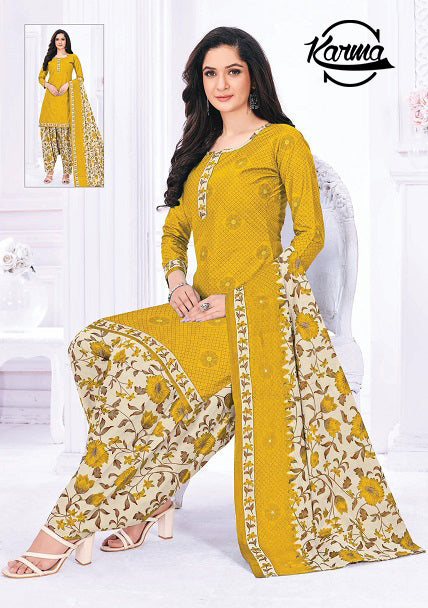 Patiyala Digital Kameez Shalwar Set - KarmaOnline