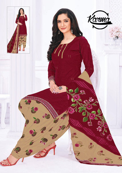 Patiyala Digital Print Kameez Shalwar Set - KarmaOnline