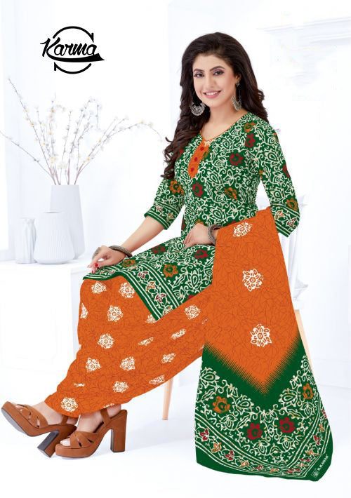 Patiyala Digital Printed Suit Set - KarmaOnline