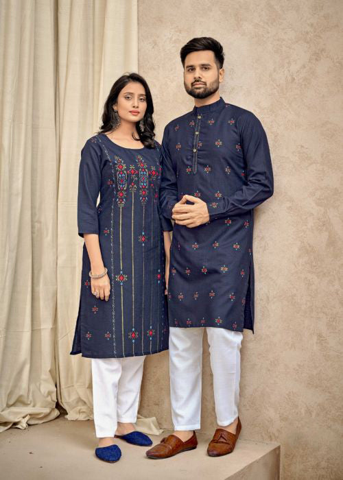 Traditional Festive Couple Wear - KarmaOnline