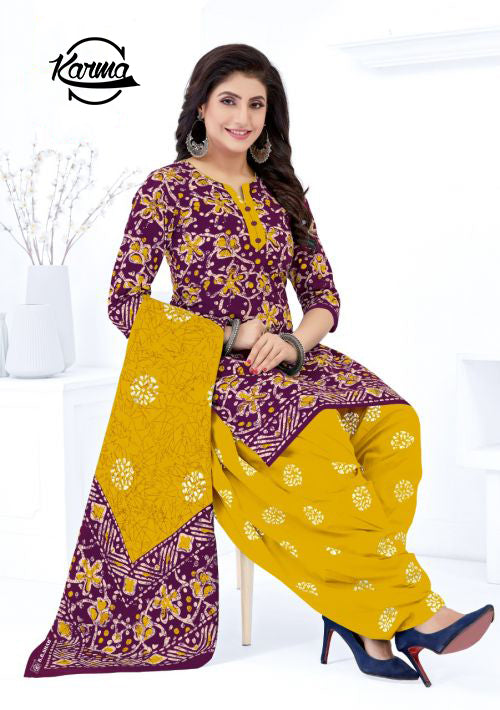 Patiyala Digital Printed Suit Set - KarmaOnline