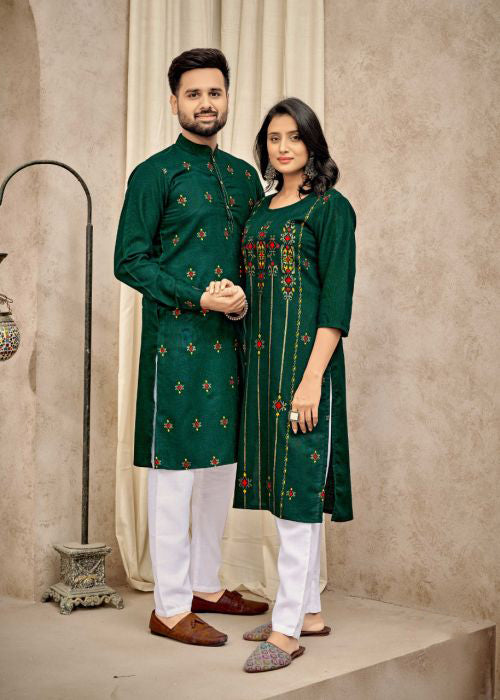 Traditional Festive Couple Wear - KarmaOnline