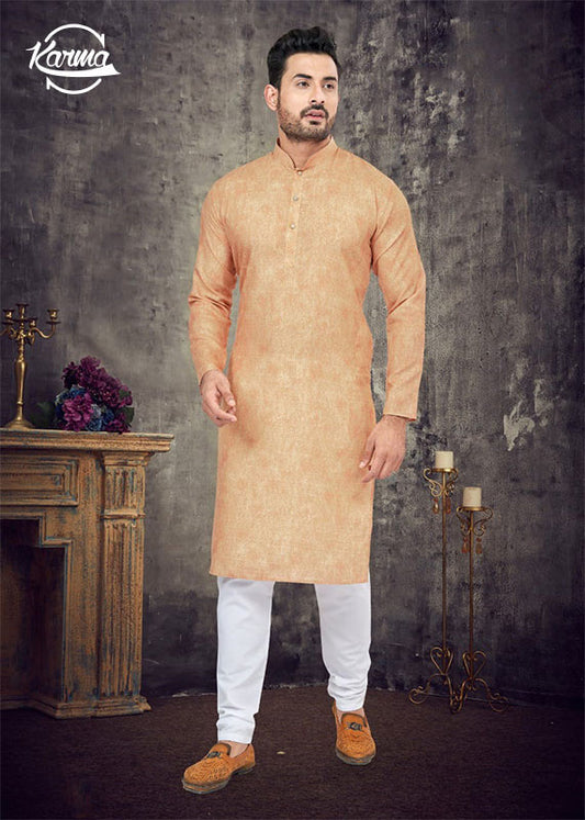 Festive Men's Kurta Pajama Set - KarmaOnline