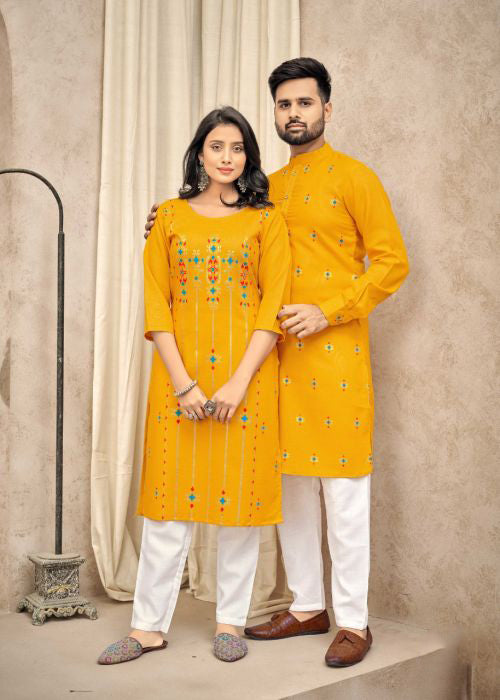 Traditional Festive Couple Wear - KarmaOnline