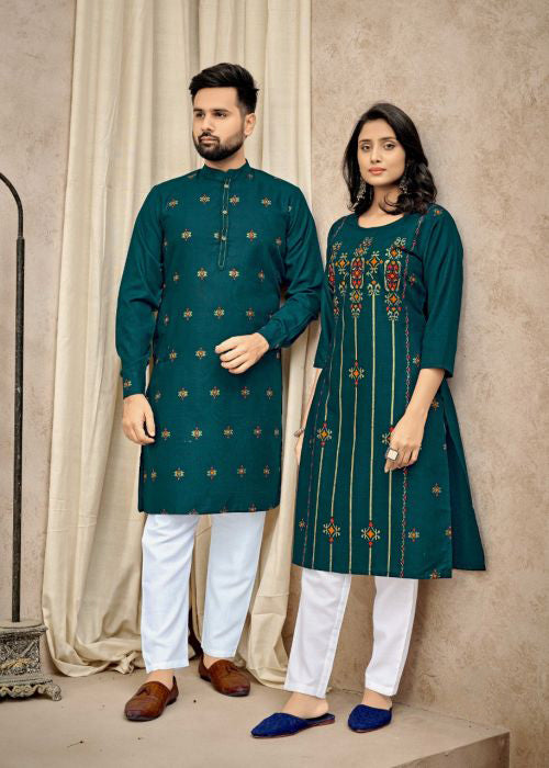 Traditional Festive Couple Wear - KarmaOnline