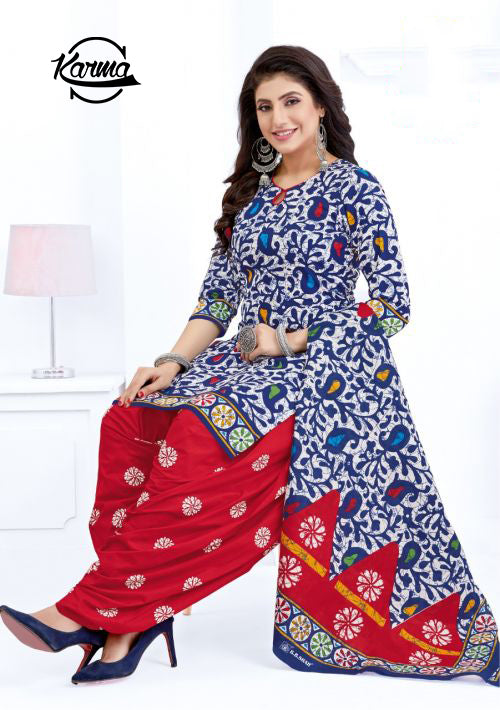 Patiyala Digital Printed Suit Set - KarmaOnline