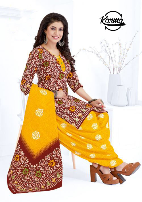 Patiyala Digital Printed Suit Set - KarmaOnline