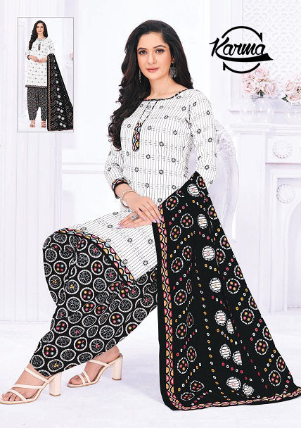 Patiyala Digital Print Kameez Shalwar Set - KarmaOnline