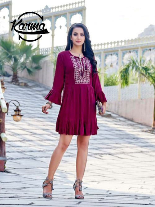 Embroided Tunic Wear - KarmaOnline