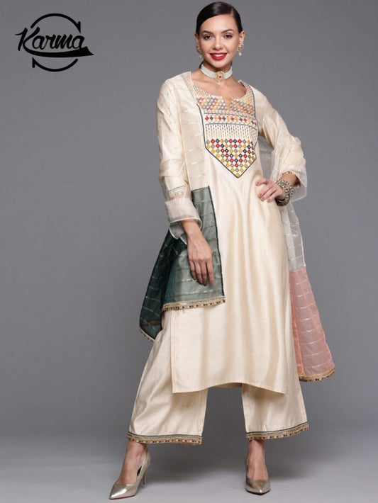 Anarkali Designer Kurti Set - KarmaOnline